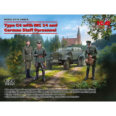 ICM Type G4 with MG 34 and German Staff Personnel 1:24