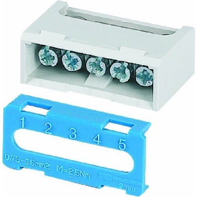 Eaton 178911 Samostatná šroubová svorkovnice 1xN pro KLV,1x25mm2 a 3x16mm2