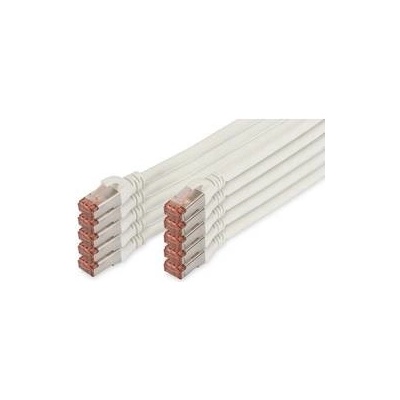 Digitus DK-1644-020-WH-10 RJ45, CAT 6, S/FTP, 2m, bílý