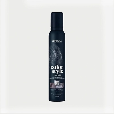 Indola color style mousse barevné tužidlo anthracite 200 ml