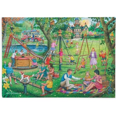 House of Puzzles Piknik na detskom ihrisku 250 veľkých dielov