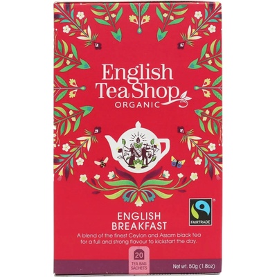 English Tea Shop Bio English Breakfast 20 x 2 g