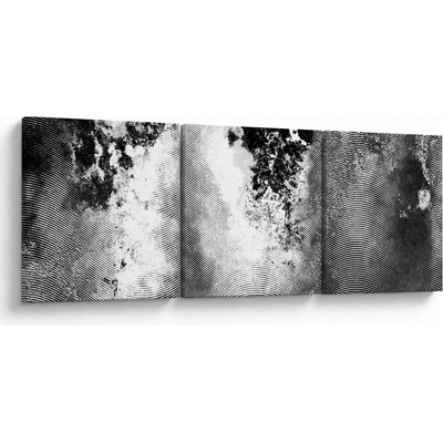 Obraz - Šrafovanie, trojdielne 120x40 cm