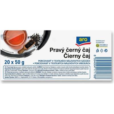 ARO Čaj černý XXL 20 balení 20 x 50 g
