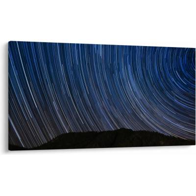 Obraz nočných hviezd a oblohy, jednodielne 120x70 cm