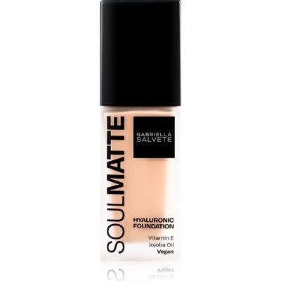 Gabriella Salvete Soulmatte Hyaluronic Foundation hydratační a zmatňující make-up 03C Beige Cold 30 ml