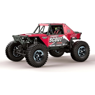 Maverick Scout-24 Flux Rock Crawler RTR cervený 1:24