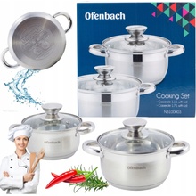 Ofenbach Sada hrnců nerez 4 ks