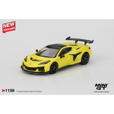 MINI GT Chevrolet Corvette ZR1 Accelerate Yellow 1:64