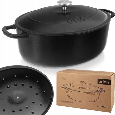 Orion pekáč s poklopem LITINA SMALT 42 x 27 cm – Hledejceny.cz