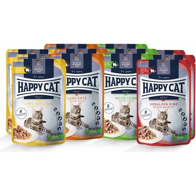 Happy Cat Mischtray 2 12 x 85 g