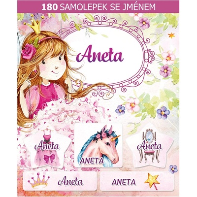 ARGUS Veselé nálepky samolepky se jménem Aneta – Hledejceny.cz