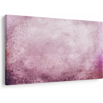 Obraz - Mandala v ružovej stene, jednodielne 90x60 cm