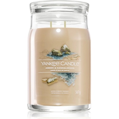 Yankee Candle Signature Amber & Sandalwood 567 g