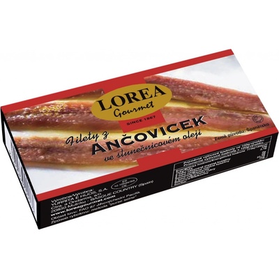 Lorea Ančovičky v rostlinném oleji 45 g