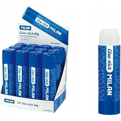 Lepiaca tyčinka MILAN Glue Stick 40g, biela