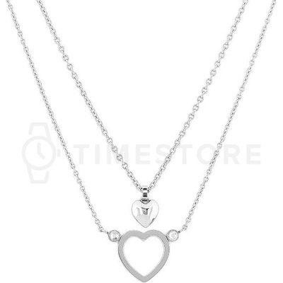 Tommy Hilfiger Originálny set oceľových šperkov so srdiečkami minimal hearts 2770148