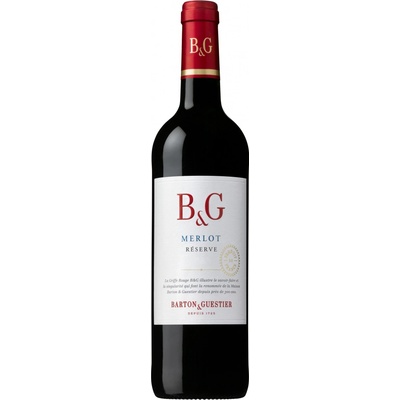 Barton & Guestier Merlot Reserva 13,5% 0,75 l (holá láhev)