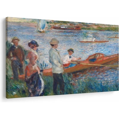 Obraz - Auguste Renoir, Oarsmen at Chatou, reprodukcia, jednodielne 150x100 cm