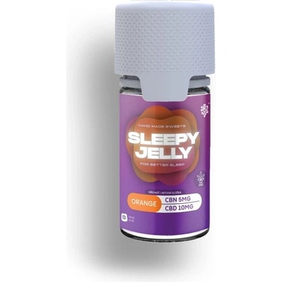 Sleepy Jelly CBN/CBD 40mg/80mg pomeranč 8 ks