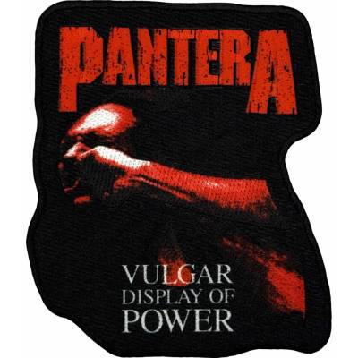 RukaHore Nažehlovačka Pantera - Woven Patch: Red Vulgar