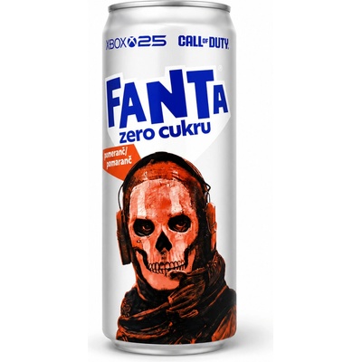 Fanta Zero Cukru Orange Call of Duty Edition 330 ml
