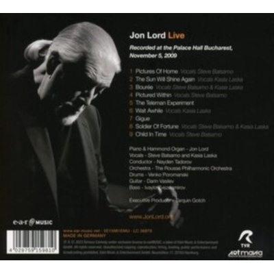 Live - Jon Lord CD