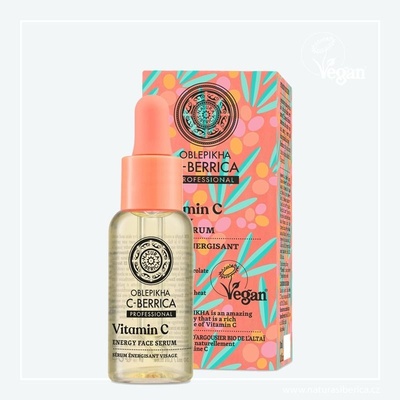 Natura Siberica Oblepikha C-Berrica Energizující pleťové sérum 30 ml – Hledejceny.cz
