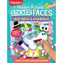 Hidden Pictures Sticker Faces: Unicorns & Rainbows