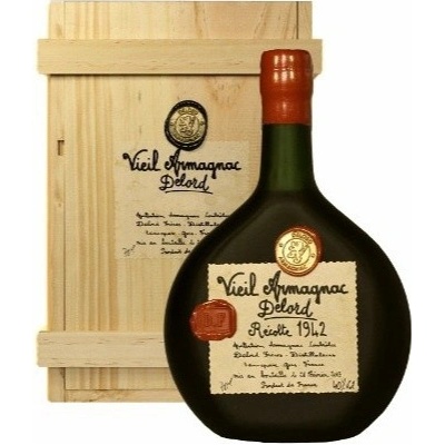 Armagnac-Delord Millésimés 1942 49% 0,7 l (kazeta)