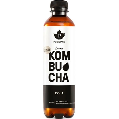 Puhdistamo kombucha bio zázvor a citrón 400 ml
