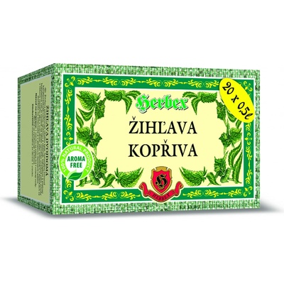 Herbex ŽIHĽAVA DVOJDOMÁ bylinný čaj 20 x 3 g