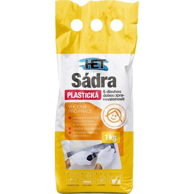 Het Sádra plastická 1 kg