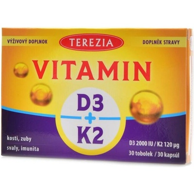 TEREZIA Vitamin D3+K2 30 tablet