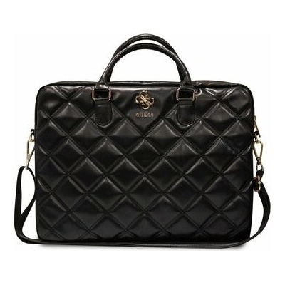 Guess PU Quilted 4G Metal Logo Computer Bag 15/16" černá 57983117870