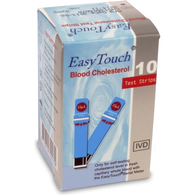 EasyTouch testovací proužky na cholesterol 10 ks – Hledejceny.cz