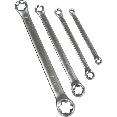 Mar-Pol Klíče očkové Torx sada 4ks 6-24mm M58165