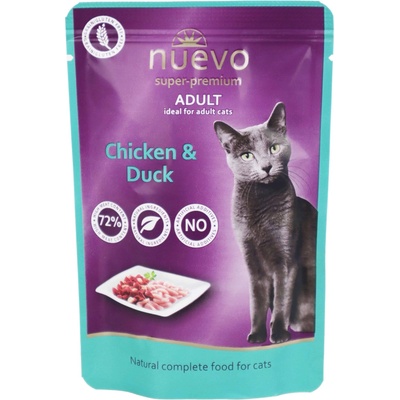Nuevo Cat Adult Chicken & Duck 85 g