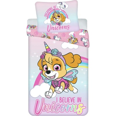 Jerry Fabrics Obliečky Paw Patrol PP354 Bavlna 140x200 70x90