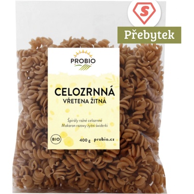 Probio Žitná celozrnná vřetena Bio 400 g