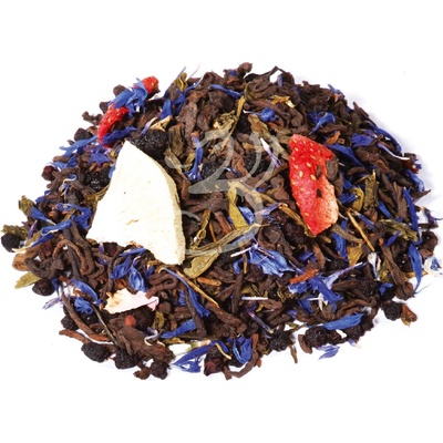 Zelený Drak černý čaj PUERH VITAMÍNOVÁ BOMBA jahoda malina bezinka 50 g
