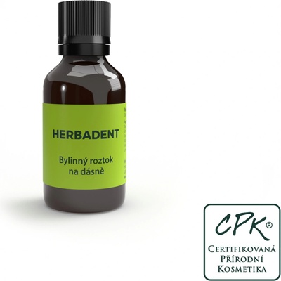 HERBADENT Bylinný roztok na dásně 25 ml