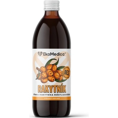 EkoMedica SK Rakytník 100% šťava pitie 500 ml