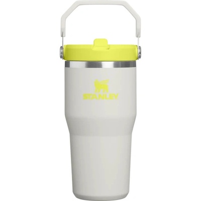 Stanley termoláhev s integrovanou slámkou The IceFlow Flip Straw 2.0 Tumbler 600 ml 20oz Pale Stone Atomic