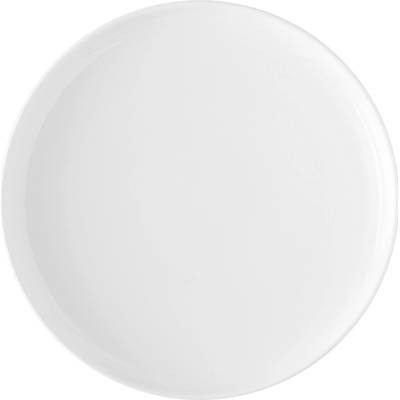 Plytký tanier Coupe biely 25 cm – Flow