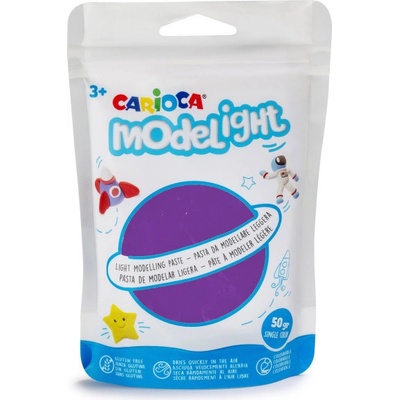 Carioca Modelovací hmota Modelight 50g Fialová
