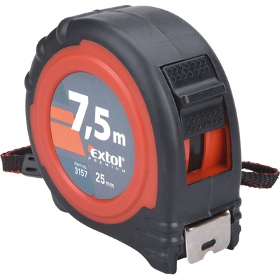 Extol Metr svinovací 7,5m šířka pásku 25mm 3157