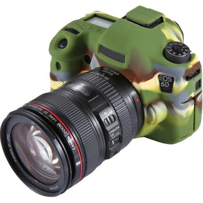 PULUZ silikónové puzdro pre Canon EOS 6D kamufláž