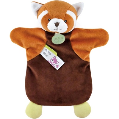 Doudou et Compagnie maňásek panda červená 25 cm