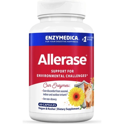 Allerase 60 kapslí Enzymedica